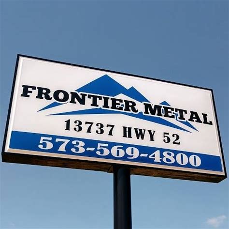 frontier metal fabrications|frontier metal versailles mo trucking.